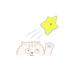 くもにゃん と ぼっしー の仲良しな日々（個別スタンプ：1）