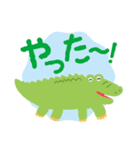 ポップなどうぶつ（個別スタンプ：5）
