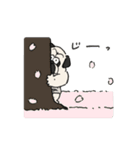 春のゴリパグ（個別スタンプ：4）