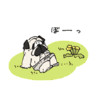 春のゴリパグ（個別スタンプ：7）
