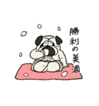 春のゴリパグ（個別スタンプ：15）