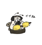 春のゴリパグ（個別スタンプ：23）