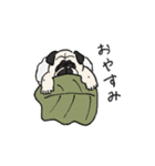 春のゴリパグ（個別スタンプ：33）