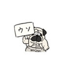 春のゴリパグ（個別スタンプ：37）