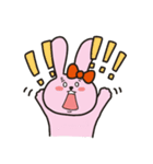 みぃリボンうさぎ2（個別スタンプ：16）