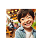 可愛い子供のスタンプ（日常）（個別スタンプ：7）