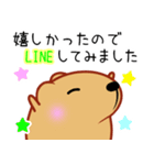 きゃぴばら【とりあえずLINE】（個別スタンプ：16）