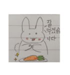 韓国語であいさつ！！！（個別スタンプ：5）
