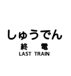 大井川本線・井川線の駅名スタンプ (再販)（個別スタンプ：37）