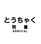 大井川本線・井川線の駅名スタンプ (再販)（個別スタンプ：40）