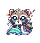 たぬたぬアライグマに（個別スタンプ：6）