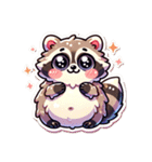 たぬたぬアライグマに（個別スタンプ：10）