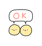 めちゃ使いやすい絵文字ちゃんスタンプ（個別スタンプ：4）