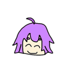【だいいちだん】アホ毛スタンプ（個別スタンプ：16）