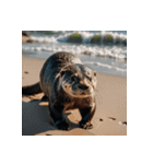 白カワウソの日常14（個別スタンプ：31）
