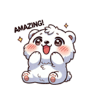 ふわもこシロクマの毎日スタンプ（個別スタンプ：39）