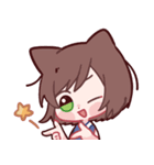 zokunya と 揚げフレンド（個別スタンプ：7）