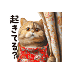 猫ママ 【家族連絡】（個別スタンプ：3）