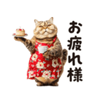 猫ママ 【家族連絡】（個別スタンプ：39）