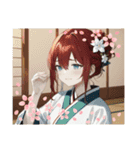 毎日美少女・ファンタジー5◆異世界AI女子（個別スタンプ：9）