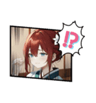 毎日美少女・ファンタジー5◆異世界AI女子（個別スタンプ：15）