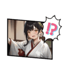 毎日美少女・ファンタジー5◆異世界AI女子（個別スタンプ：16）