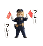 毎日使える♡警察現場ねこ（個別スタンプ：14）