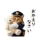 毎日使える♡警察現場ねこ（個別スタンプ：28）