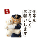 毎日使える♡警察現場ねこ（個別スタンプ：40）