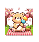 お花見クマ（個別スタンプ：31）