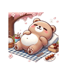 お花見クマ（個別スタンプ：39）