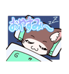 「てぷにゃん日和」猫の日スタンプ（個別スタンプ：3）