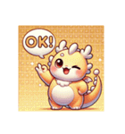もちもちドラゴン モッチー（個別スタンプ：2）