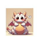 もちもちドラゴン モッチー（個別スタンプ：20）