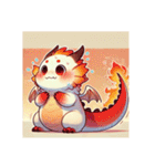 もちもちドラゴン モッチー（個別スタンプ：23）
