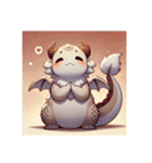 もちもちドラゴン モッチー（個別スタンプ：24）