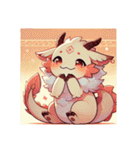 もちもちドラゴン モッチー（個別スタンプ：25）