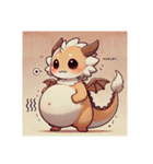 もちもちドラゴン モッチー（個別スタンプ：28）