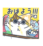 にゃんとも言えん（個別スタンプ：3）