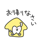 白い歯くん／毎日使える丁寧スタンプ（個別スタンプ：15）