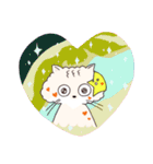 くもにゃんとぼっしーの仲良しスタンプ2（個別スタンプ：6）