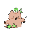 きつねさんのるるんがるんスタンプ（個別スタンプ：17）