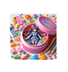 カプセルガール⭐️（個別スタンプ：1）