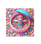 カプセルガール⭐️（個別スタンプ：14）