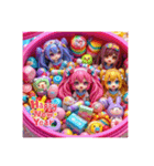 カプセルガール⭐️（個別スタンプ：18）