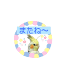 オカメインコきいちゃんの日常会話②（個別スタンプ：12）