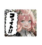 毎日美少女・ファンタジー6◆異世界AI女子（個別スタンプ：28）