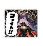 毎日美少女・ファンタジー6◆異世界AI女子（個別スタンプ：40）