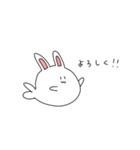 うさあざらしのスタンプ（個別スタンプ：2）