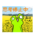 かえるのかえるん （テキトー編）（個別スタンプ：2）